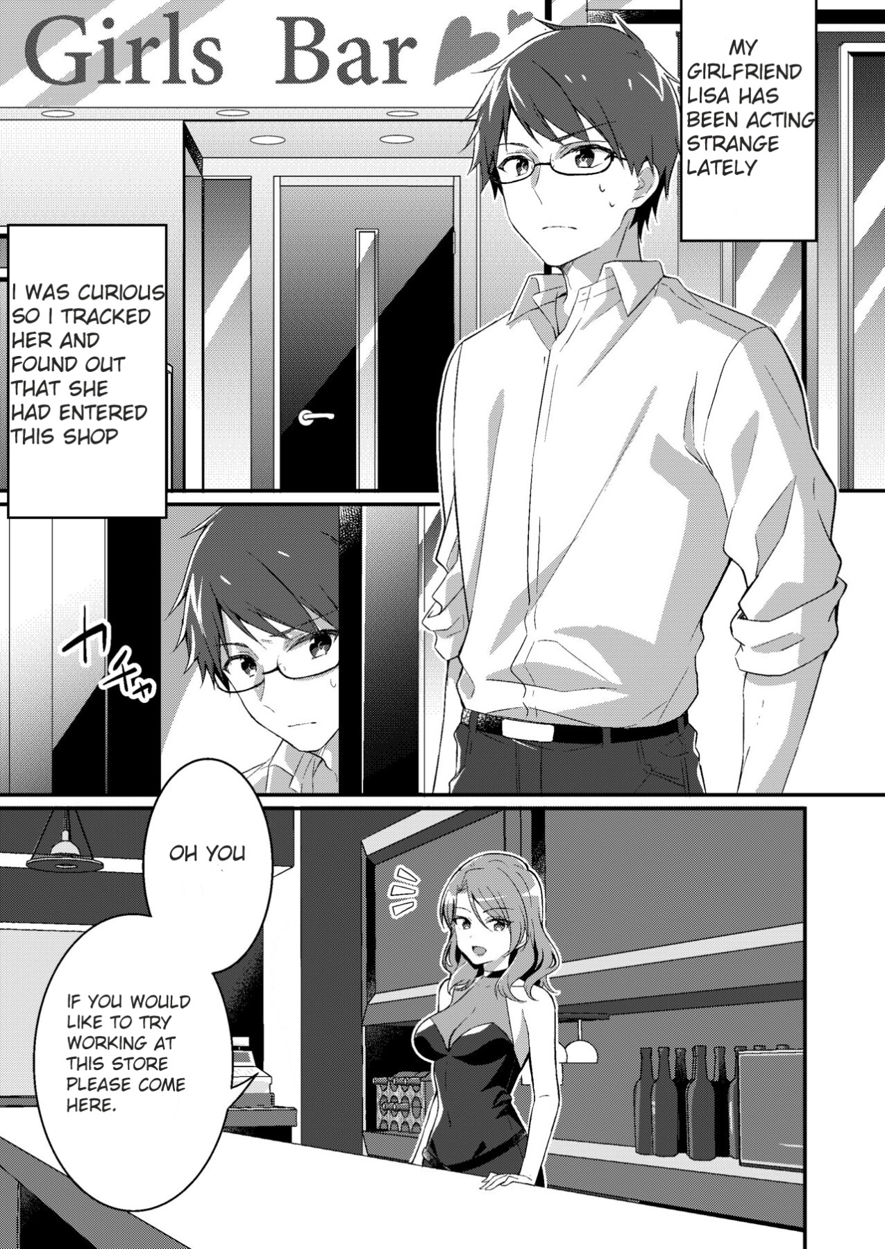 Hentai Manga Comic-I was rewritten as a gyaru girl.-Read-2